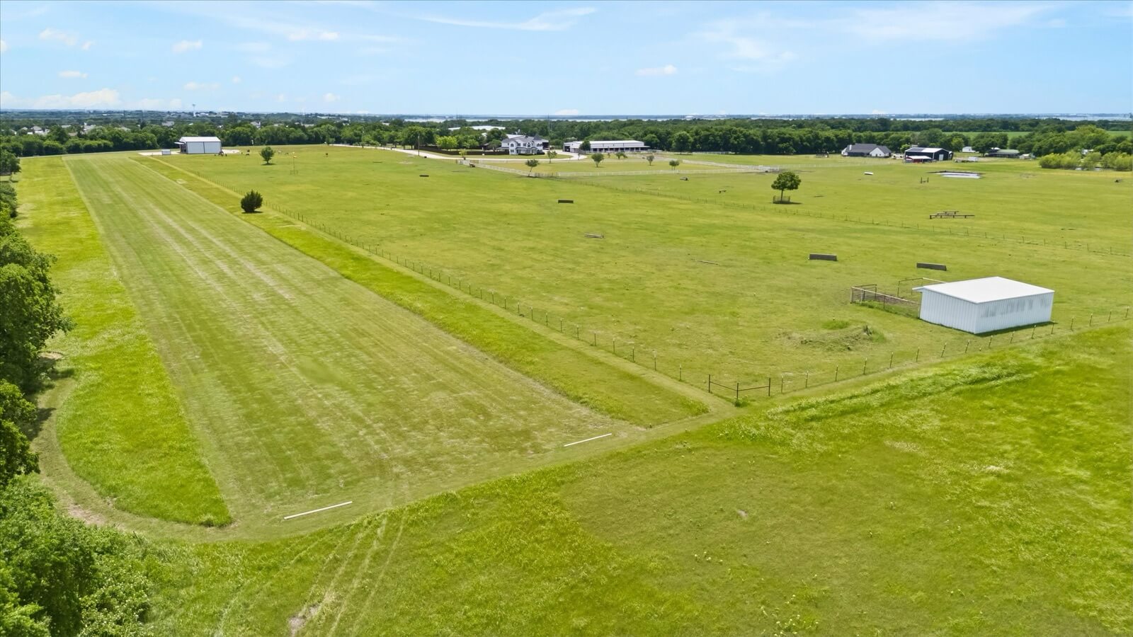 Aerial tract map